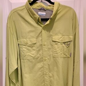 Columbia XL fishing shirt